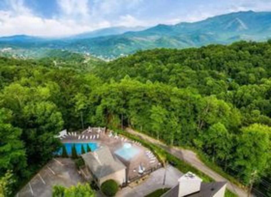 Views & Fireplace - Minutes To Gburg And Ober - Condo Gatlinburg Exteriér fotografie